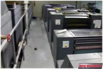 Heidelberg Speedmaster SM CD 74-4 + LX F