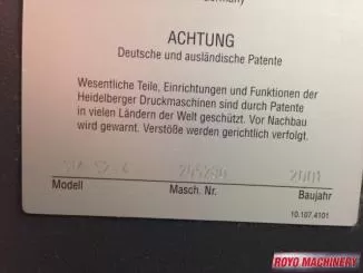 Heidelberg Speedmaster SM 52-4
