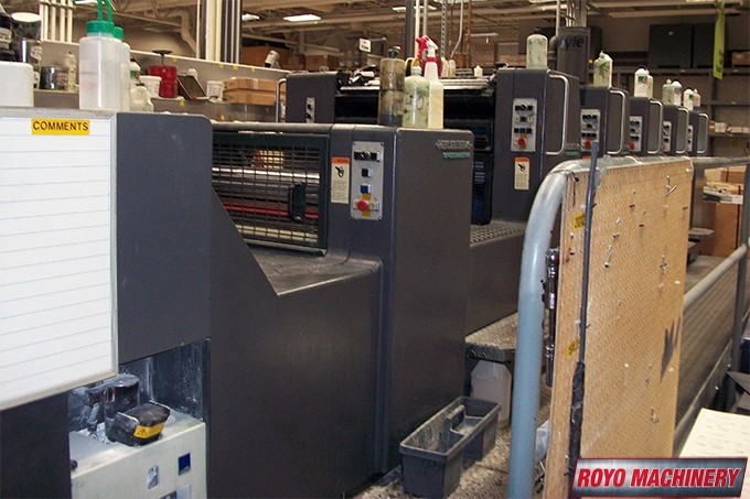Heidelberg Speedmaster SM 74-5 + L