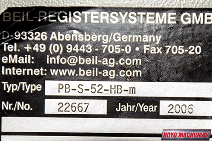Beil PB-S-52-HB-m