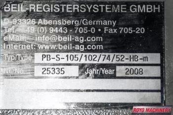 Beil PB-S-105/102/74/52-HB-m