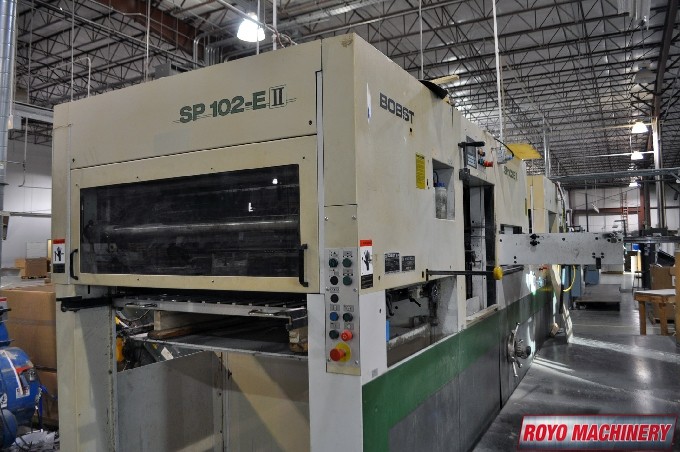 Bobst SP 1020 E II