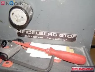 Heidelberg GTO F 52