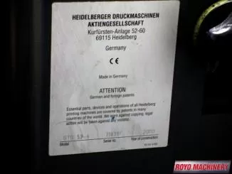 Heidelberg Printmaster PM GTO 52-4
