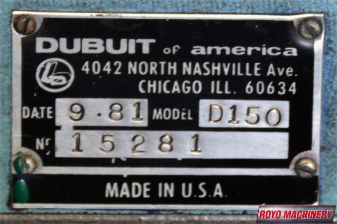 Dubuit D150
