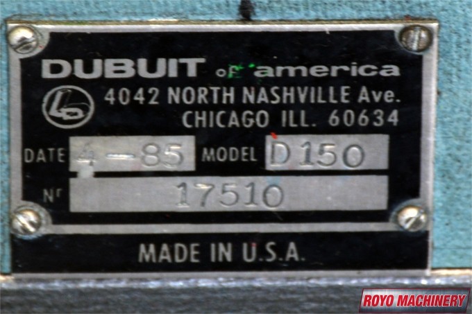 Dubuit D150