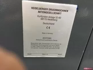 Heidelberg Speedmaster SM 52-4