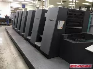 Heidelberg Speedmaster SM CD 74-6 + L F