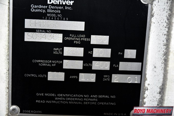 Gardner Denver EFB99A