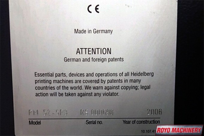 Heidelberg Printmaster PM 52-5
