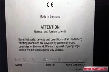 Heidelberg Printmaster PM 52-5