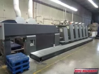 Heidelberg Speedmaster SM CD 74-5 + LX F