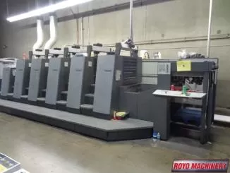 Heidelberg Speedmaster SM CD 74-5 + LX F