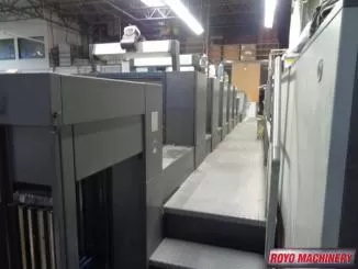 Heidelberg Speedmaster SM CD 74-5 + LX F