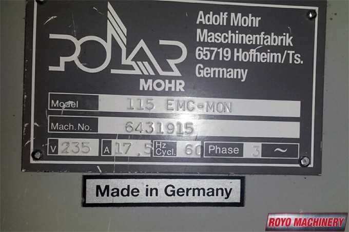 Polar 115 EMC MON