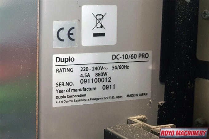 Duplo DC-10/60 Pro