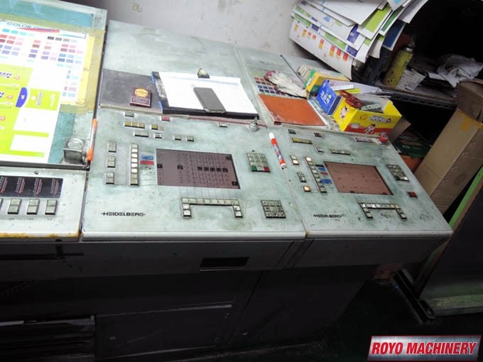 Heidelberg Speedmaster SM CD 102-7 + L