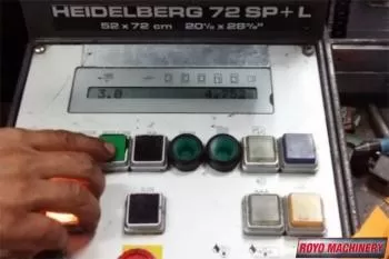 Heidelberg Speedmaster SM 72 S + L
