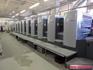 Heidelberg Speedmaster SM 102-8 + LX