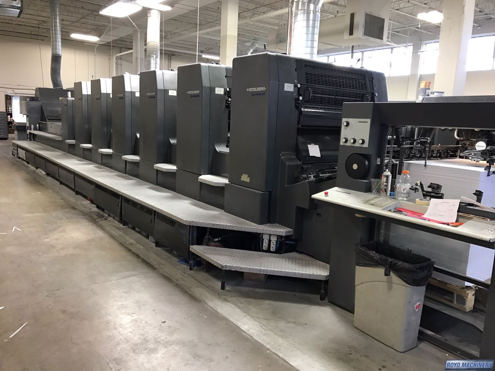 Heidelberg Speedmaster SM CD 102-6 + LX
