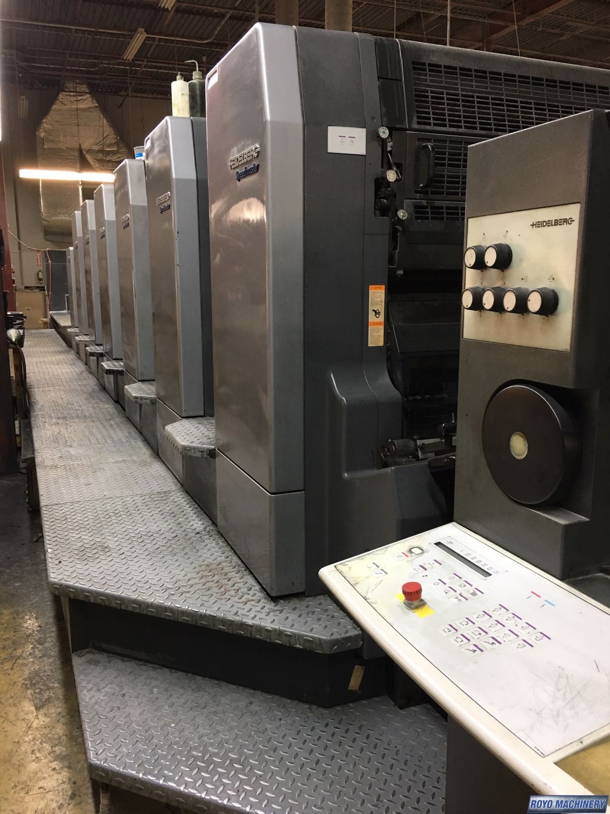 Heidelberg Speedmaster SM CD 102-6 + LX