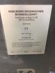 Heidelberg Speedmaster SM CD 102-6 + LX