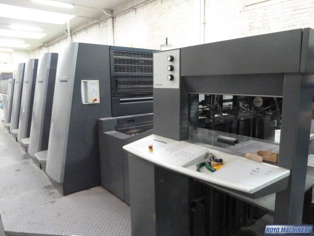 Heidelberg Speedmaster SM CD 74-4 + LX C