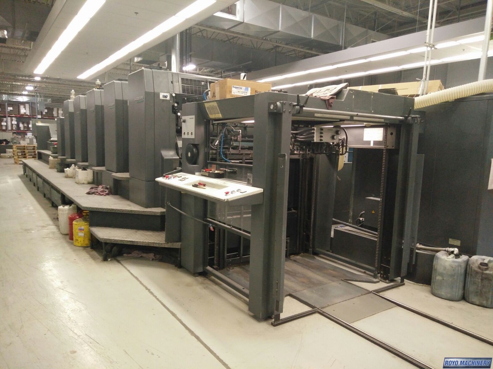 Heidelberg Speedmaster SM CD 102-5 + LX
