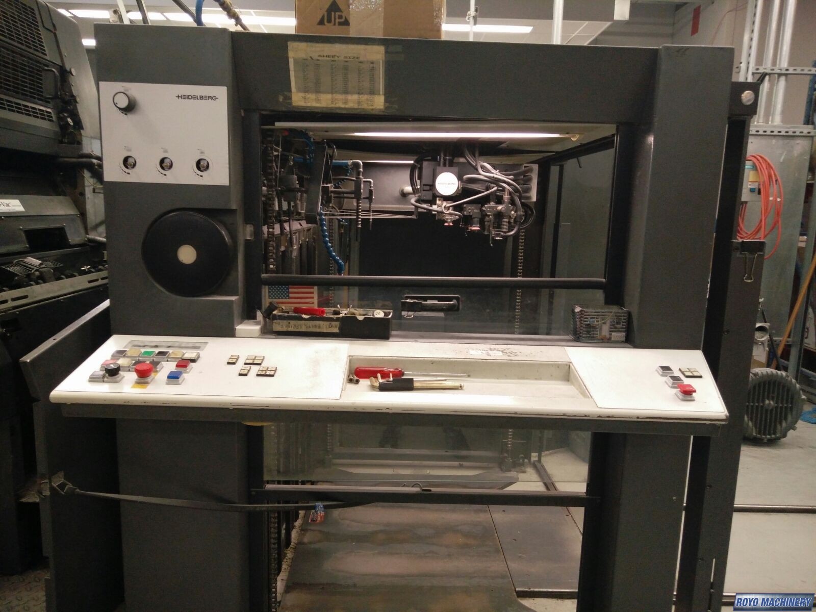 Heidelberg Speedmaster SM CD 102-5 + LX
