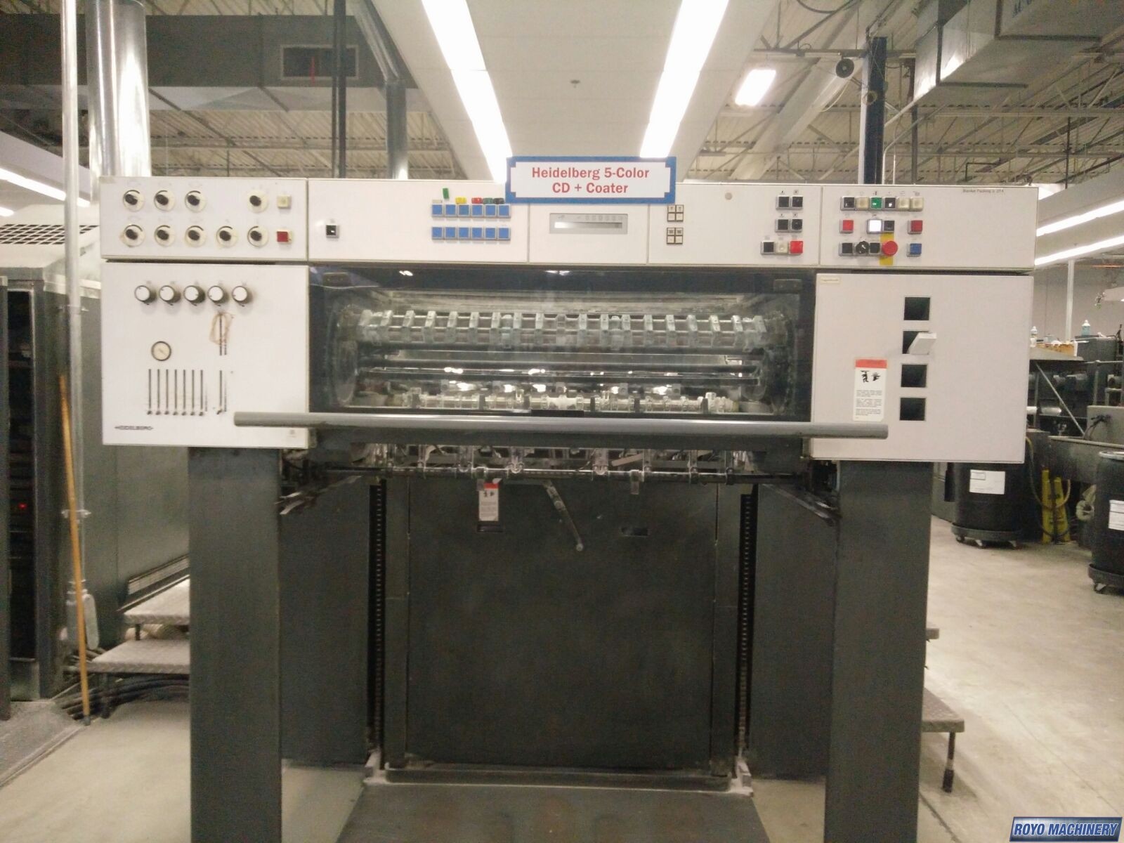 Heidelberg Speedmaster SM CD 102-5 + LX