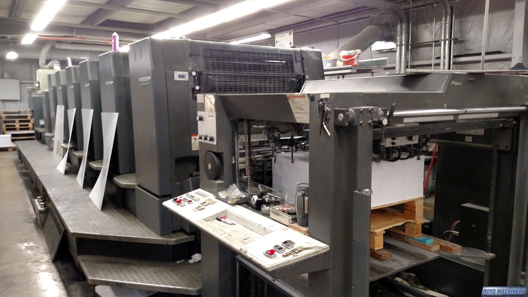 Heidelberg Speedmaster SM 102-6 + LX