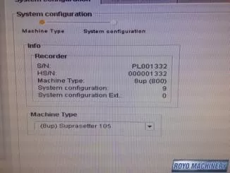 Heidelberg Suprasetter 105