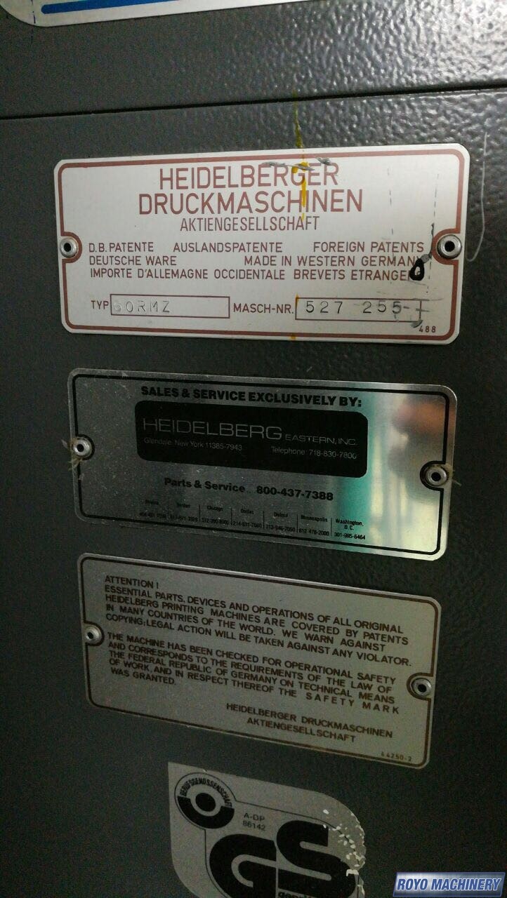 Heidelberg SORMZ