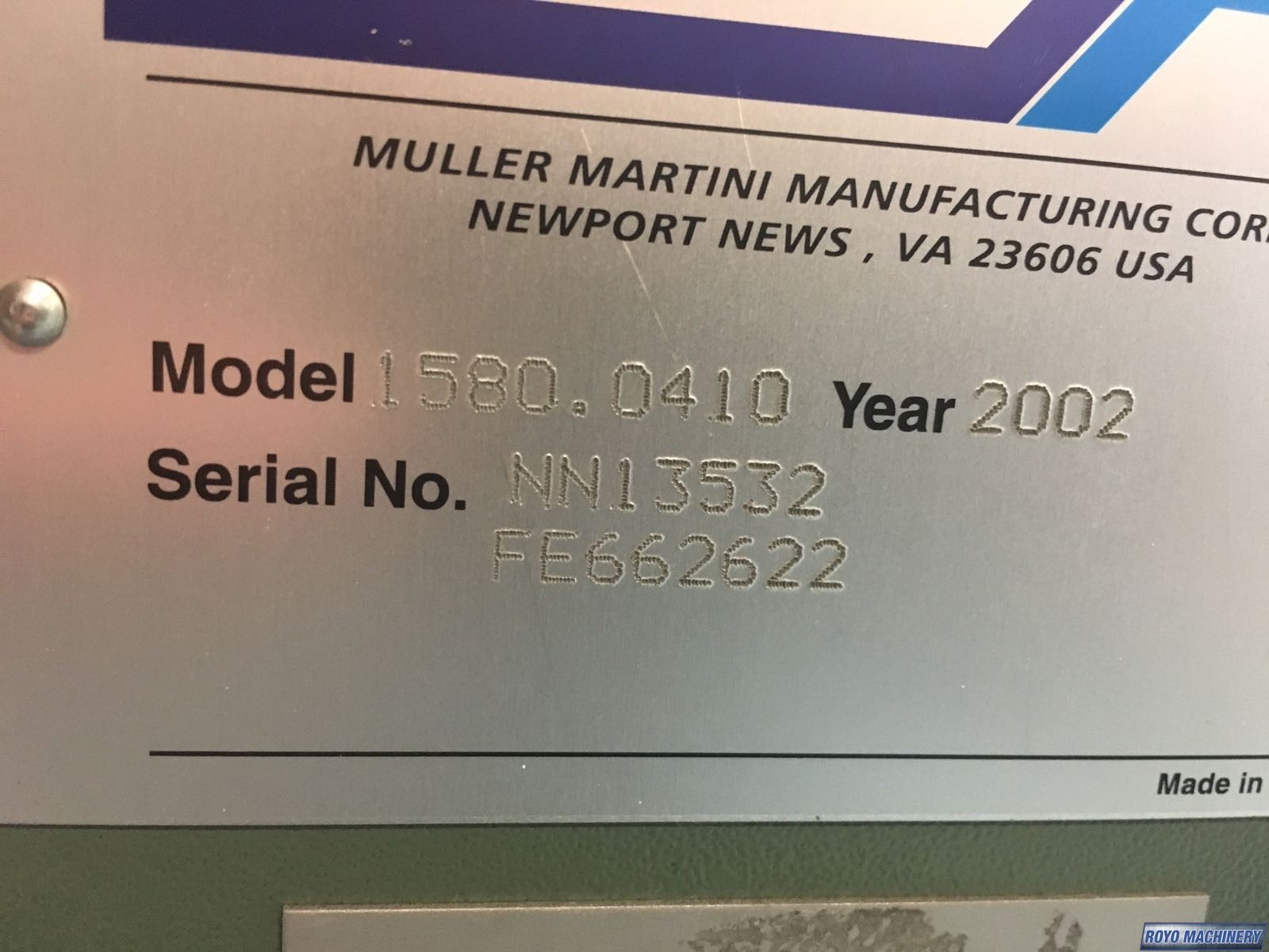 Muller Martini Amigo
