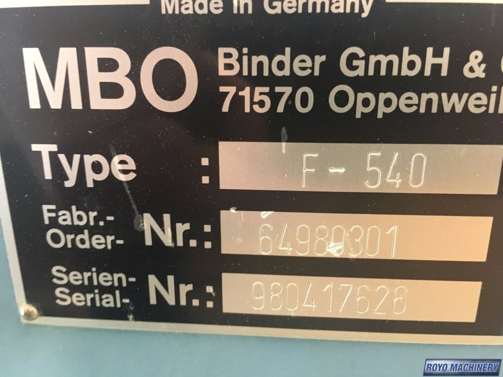 MBO K 540-6KL