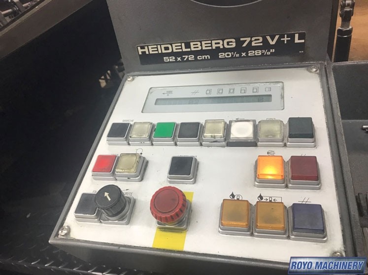 Heidelberg Speedmaster SM 72 V + L