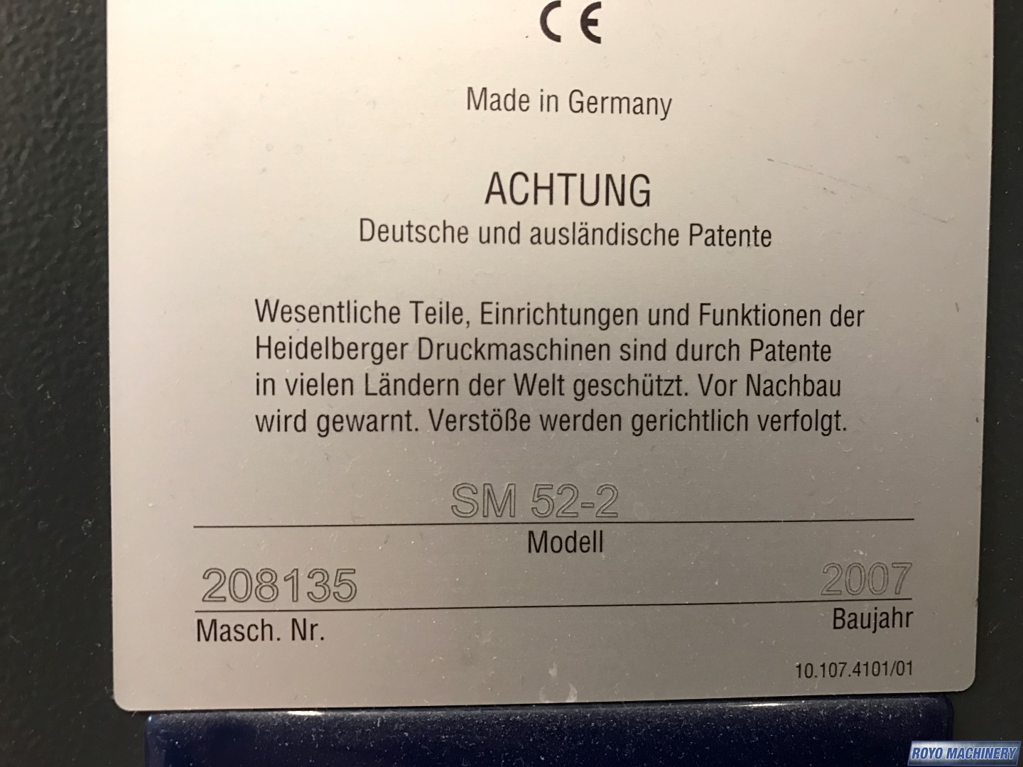 Heidelberg Speedmaster SM 52-2