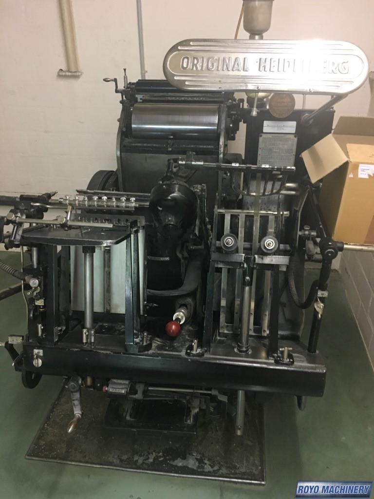 Heidelberg T Platen