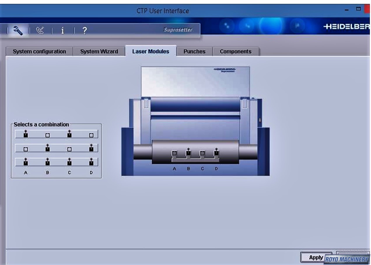 Heidelberg Suprasetter 75