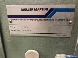 Muller Martini Minuteman