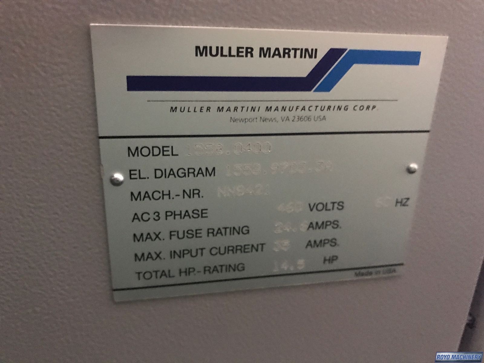 Muller Martini Valore