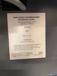 Heidelberg Speedmaster SM CD 102-6 + LX