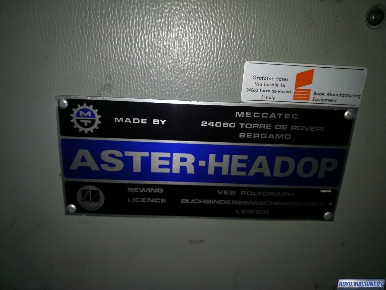 MECCANOTECNICA Aster-Headop