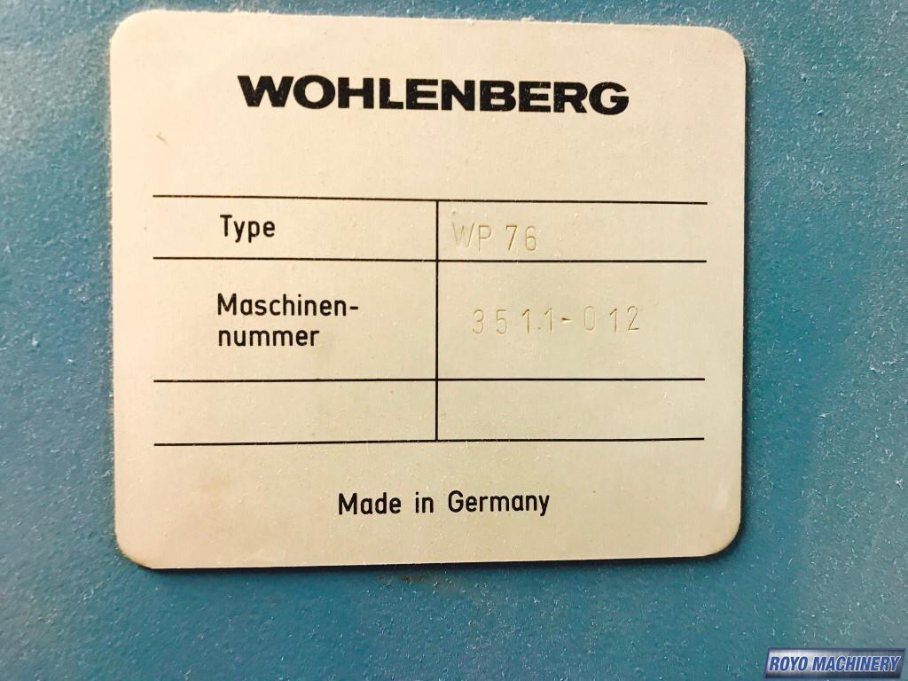 Wohlenberg 76 SPM