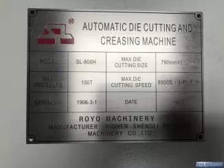 Royo Machinery RDC-800H
