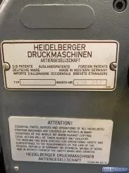 Heidelberg GTO V 52