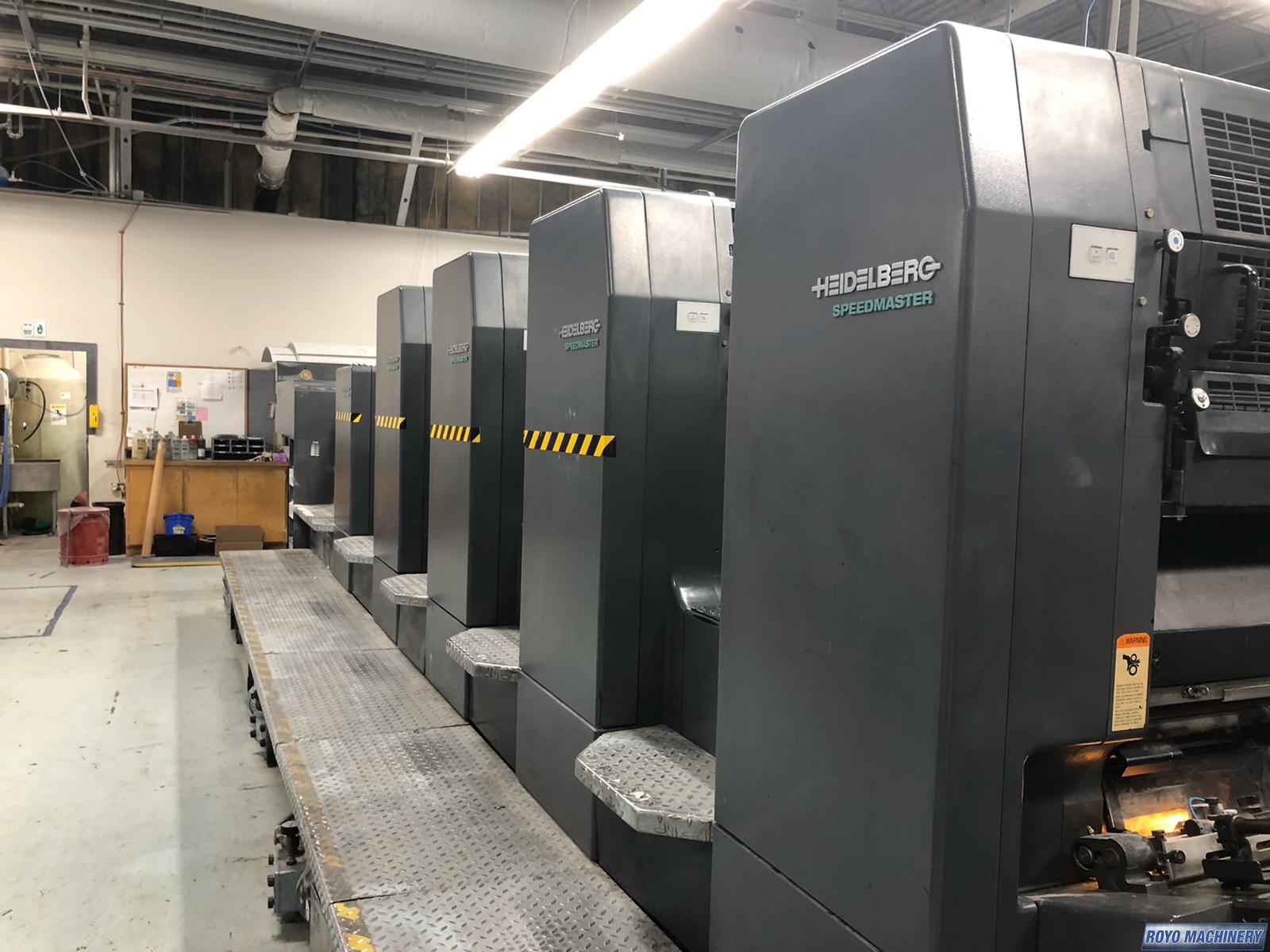 Heidelberg Speedmaster SM 102-4 + L