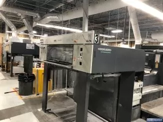 Heidelberg Speedmaster SM 102-4 + L