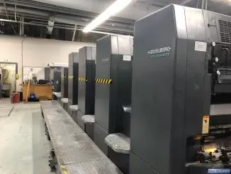 Heidelberg Speedmaster SM 102-4 + L