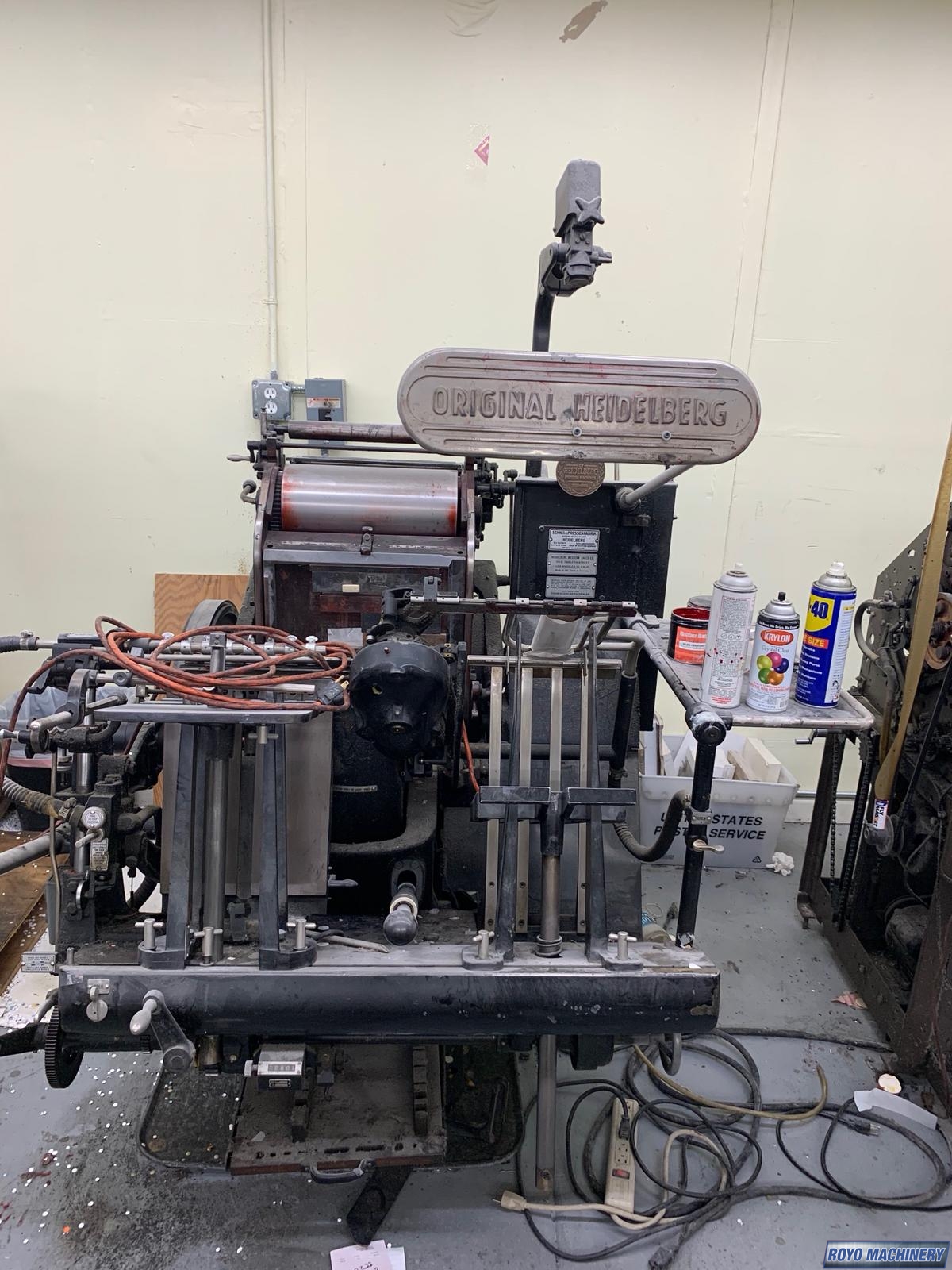 Heidelberg T Platen
